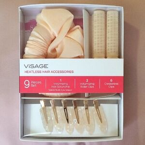 ViSAGE Volumizing Hair Accessories Set in Cream